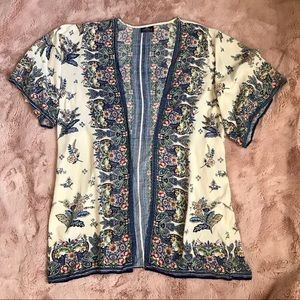 Boho Floral Kimono